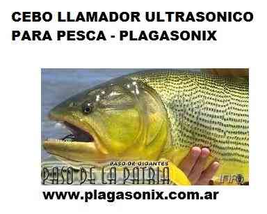 Cebo ultrasónico para pesca PLAGASONIX Tel.: 5197-2510 - 2