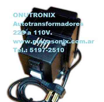ONUTRONIX Transformadores para KITCHENAID 220 a 110V. - 2