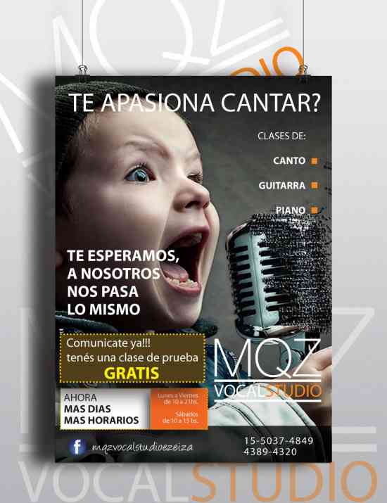 MQZ Vocal Studio, Clases de CANTO Personalizadas, PIANO/TECLADO, GUITARRA - 2